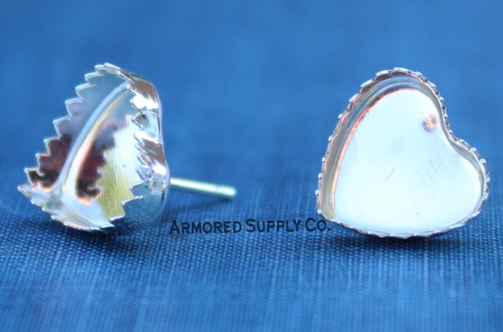 Plain Pear Bezel Stud Earring Blanks – Armored Supply Co.